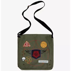 Supernatural Patches Messenger Bag